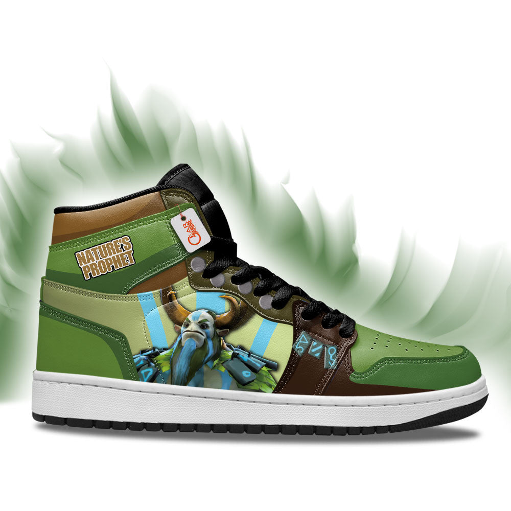 Nature's Prophet High-Top Sneakers Custom Personalized Name