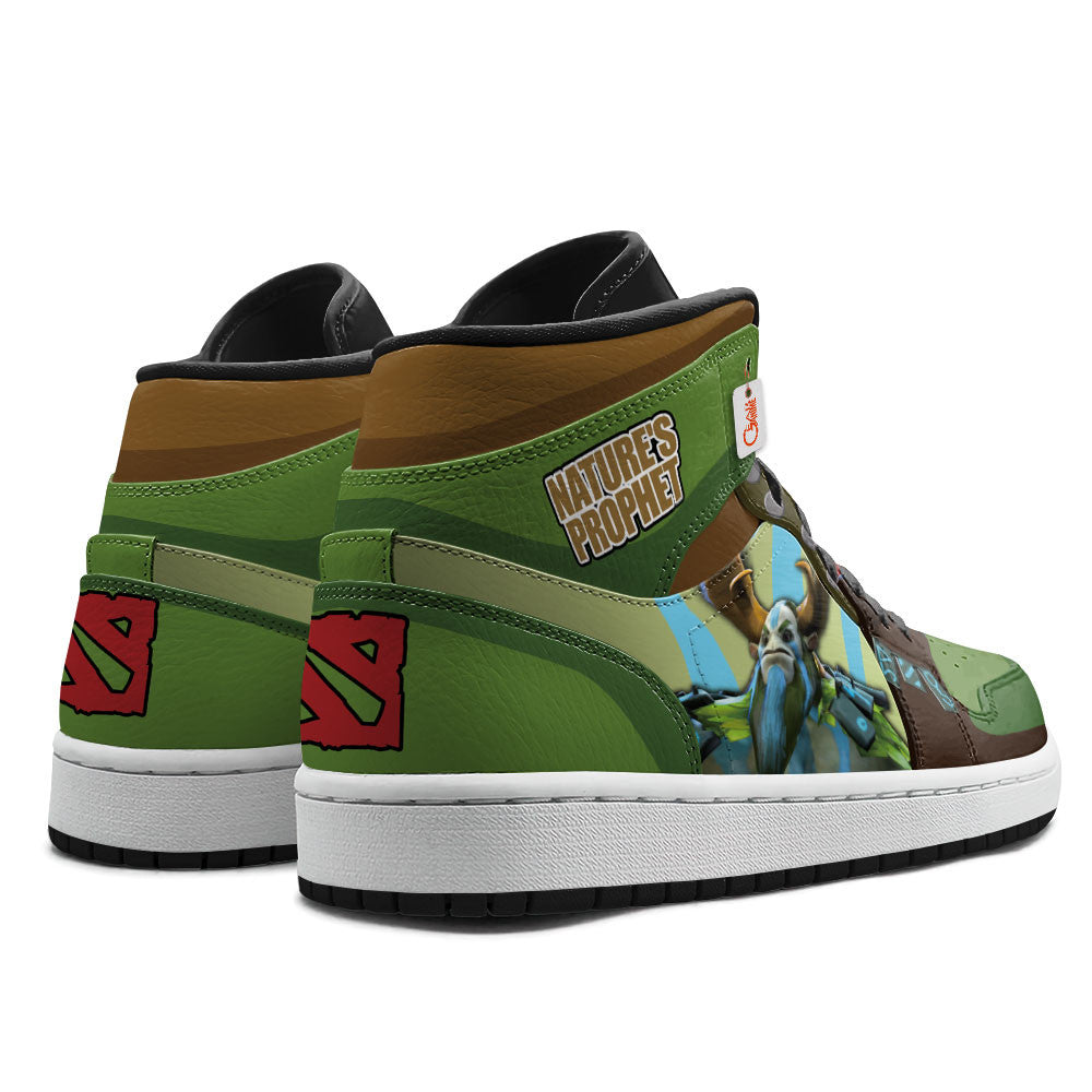 Nature's Prophet High-Top Sneakers Custom Personalized Name