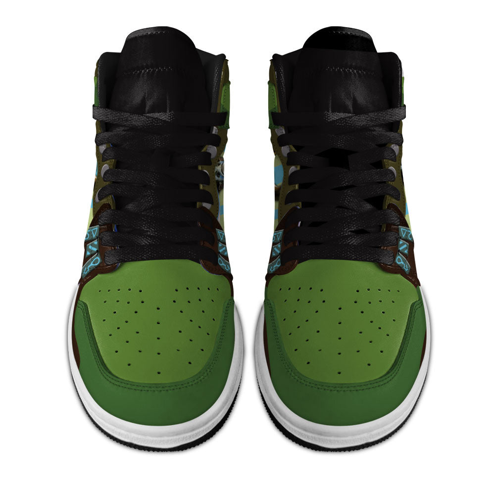 Nature's Prophet High-Top Sneakers Custom Personalized Name