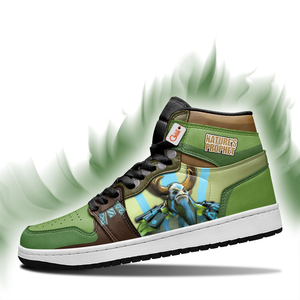 Nature's Prophet High-Top Sneakers Custom Personalized Name