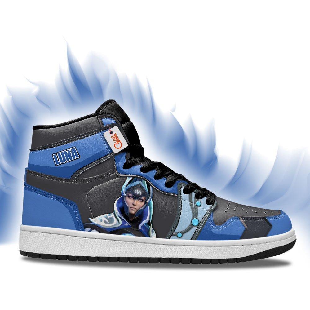 Luna High-Top Sneakers Custom Personalized Name