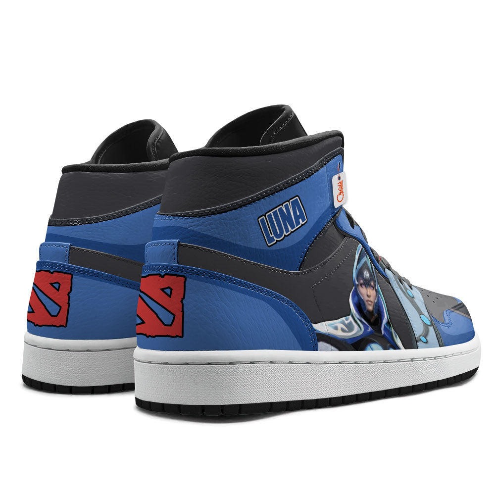 Luna High-Top Sneakers Custom Personalized Name