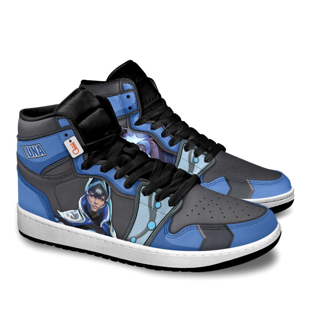 Luna High-Top Sneakers Custom Personalized Name