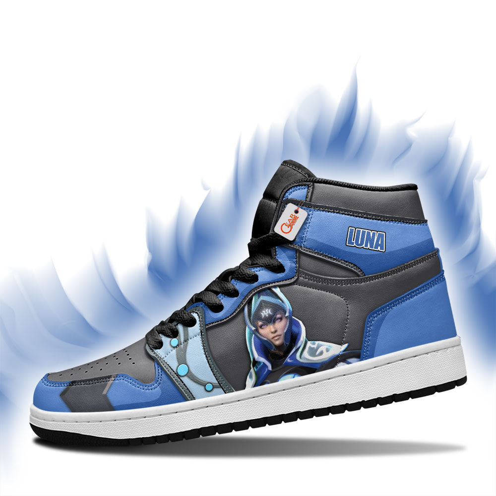 Luna High-Top Sneakers Custom Personalized Name