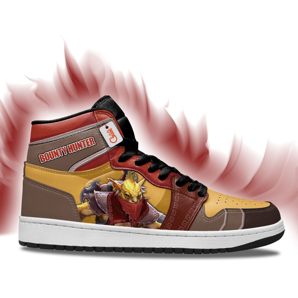 Bounty Hunter High-Top Sneakers Custom Personalized Name
