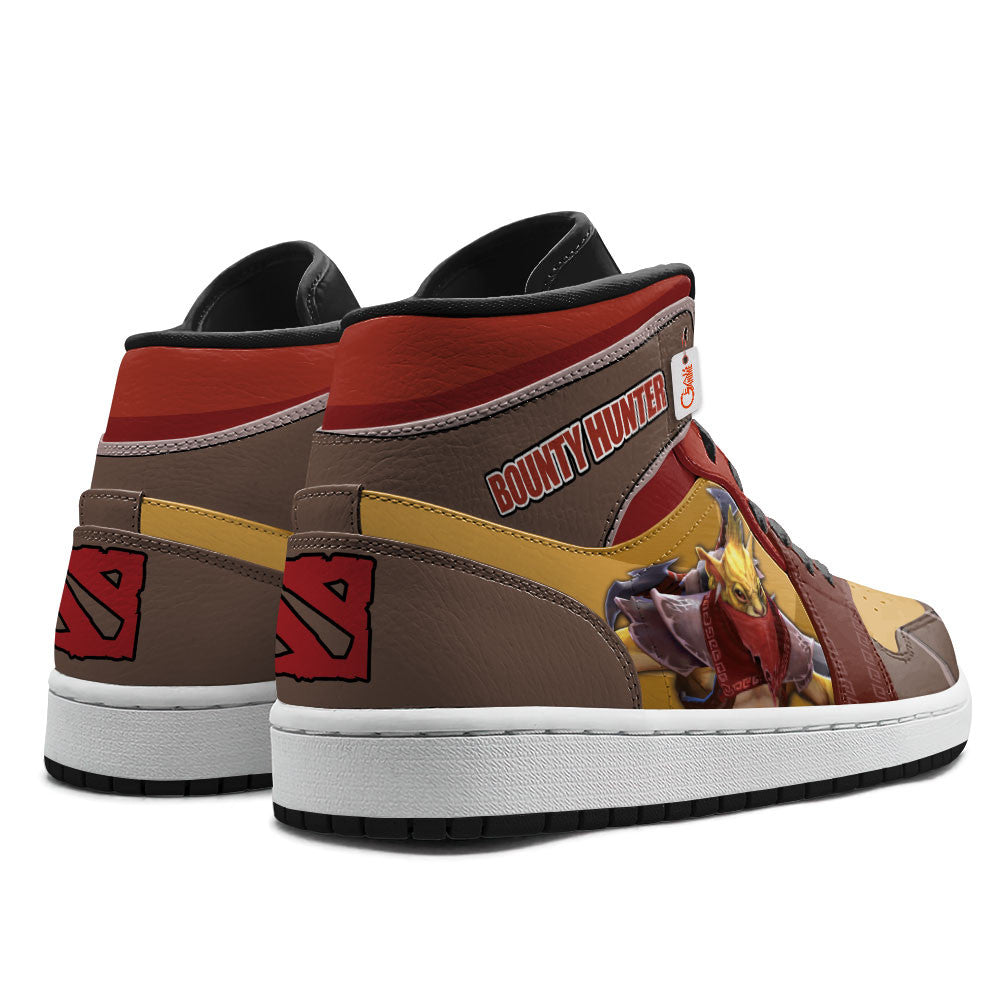 Bounty Hunter High-Top Sneakers Custom Personalized Name