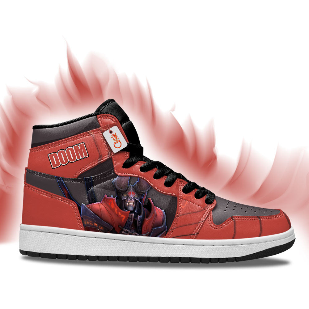 Doom High-Top Sneakers Custom Personalized Name