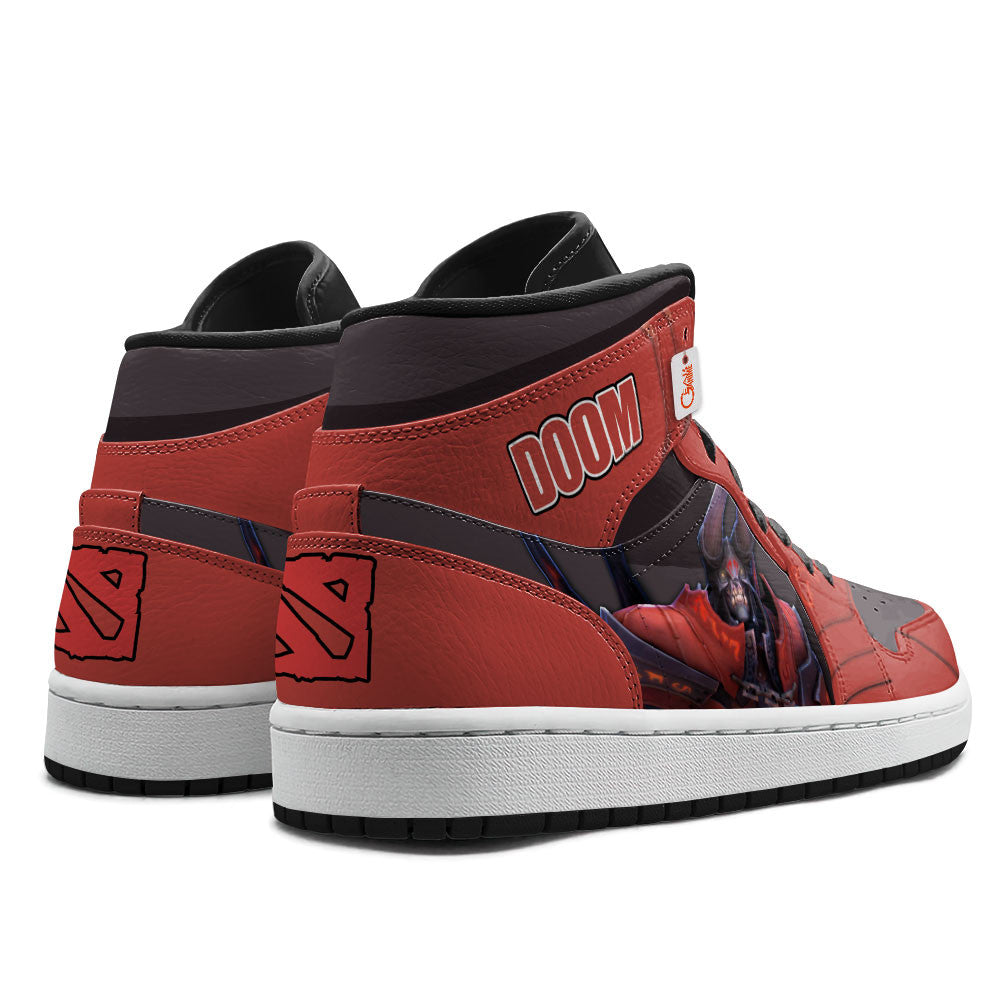 Doom High-Top Sneakers Custom Personalized Name