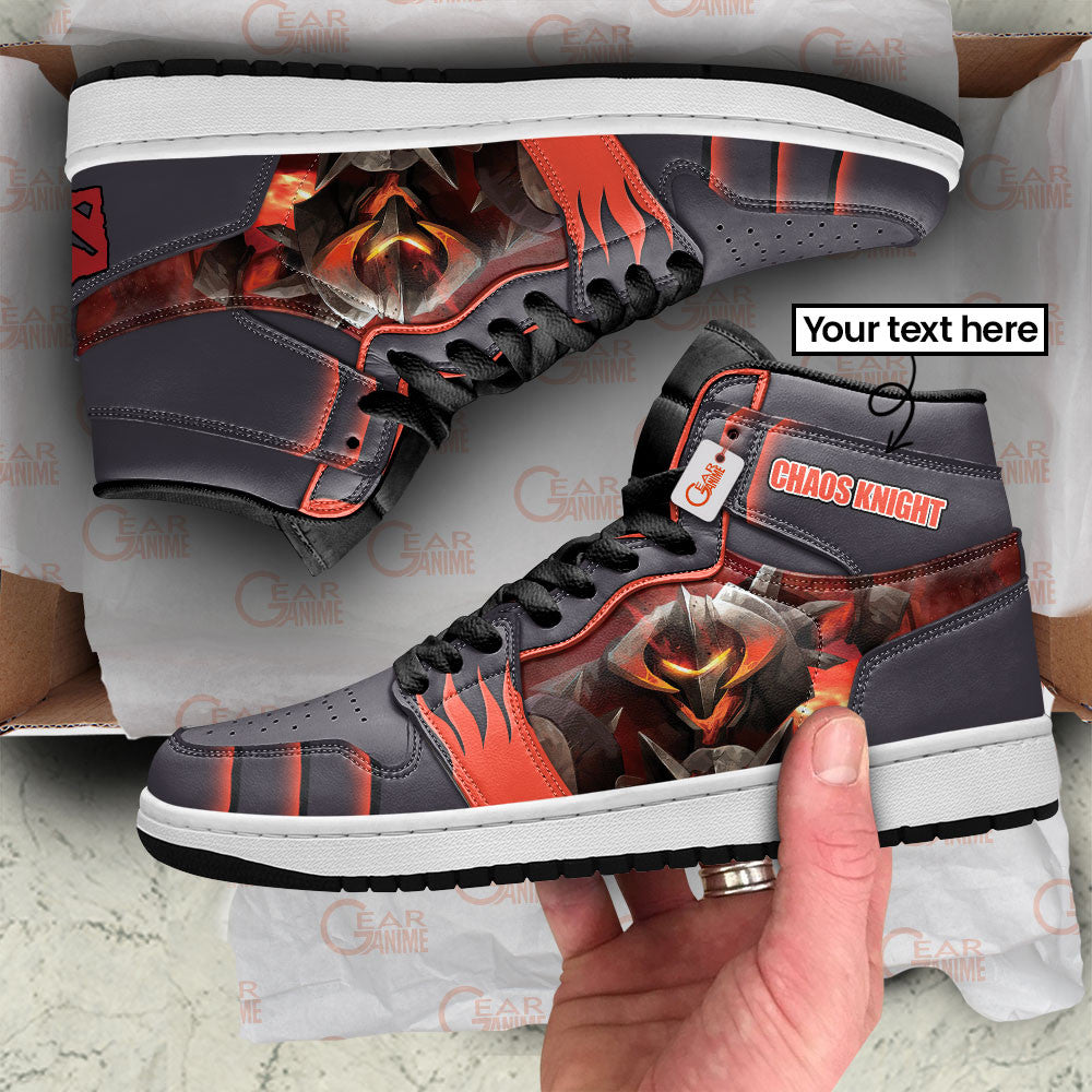 Chaos Knight High-Top Sneakers Custom Personalized Name