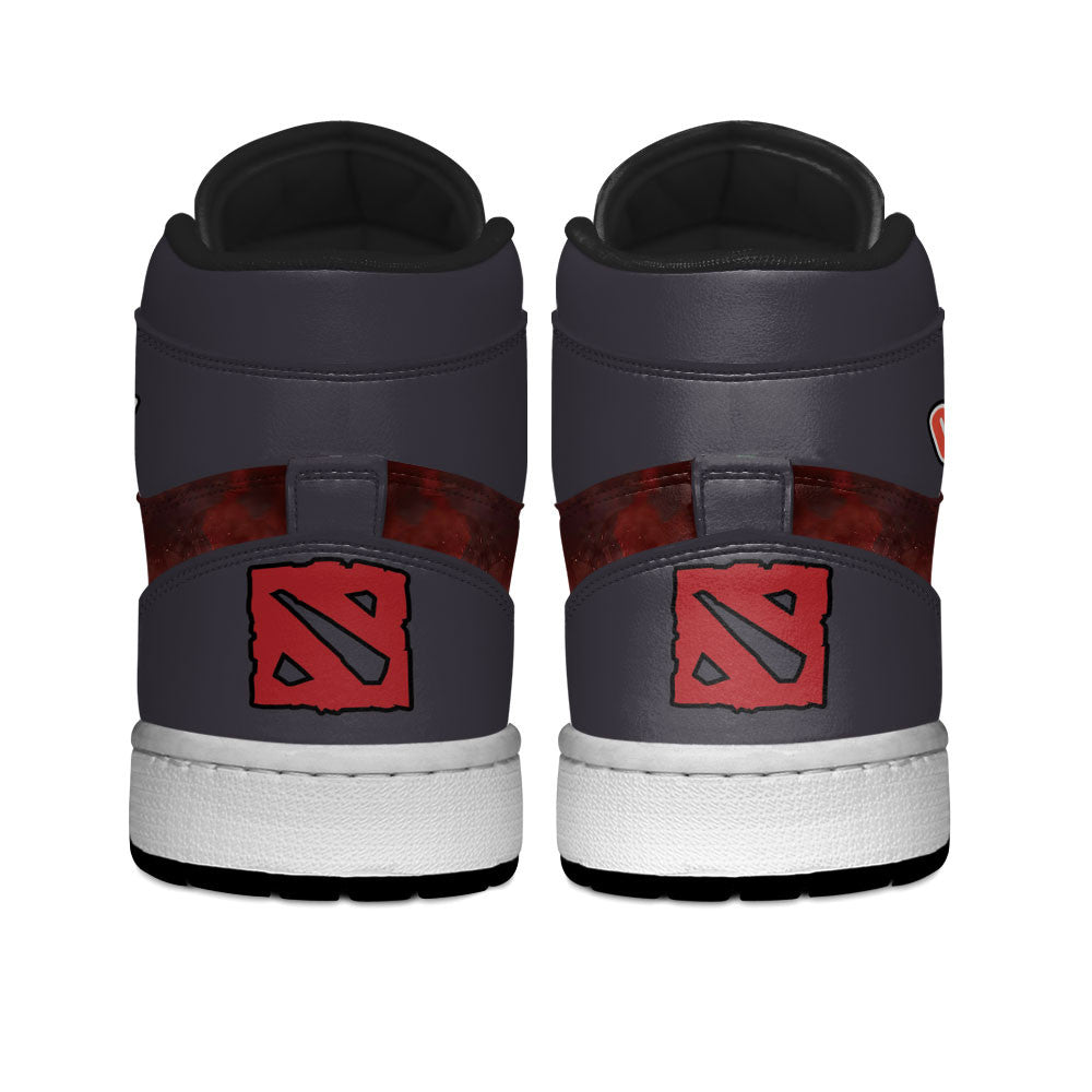 Chaos Knight High-Top Sneakers Custom Personalized Name