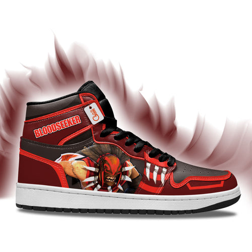 Bloodseeker High-Top Sneakers Custom Personalized Name