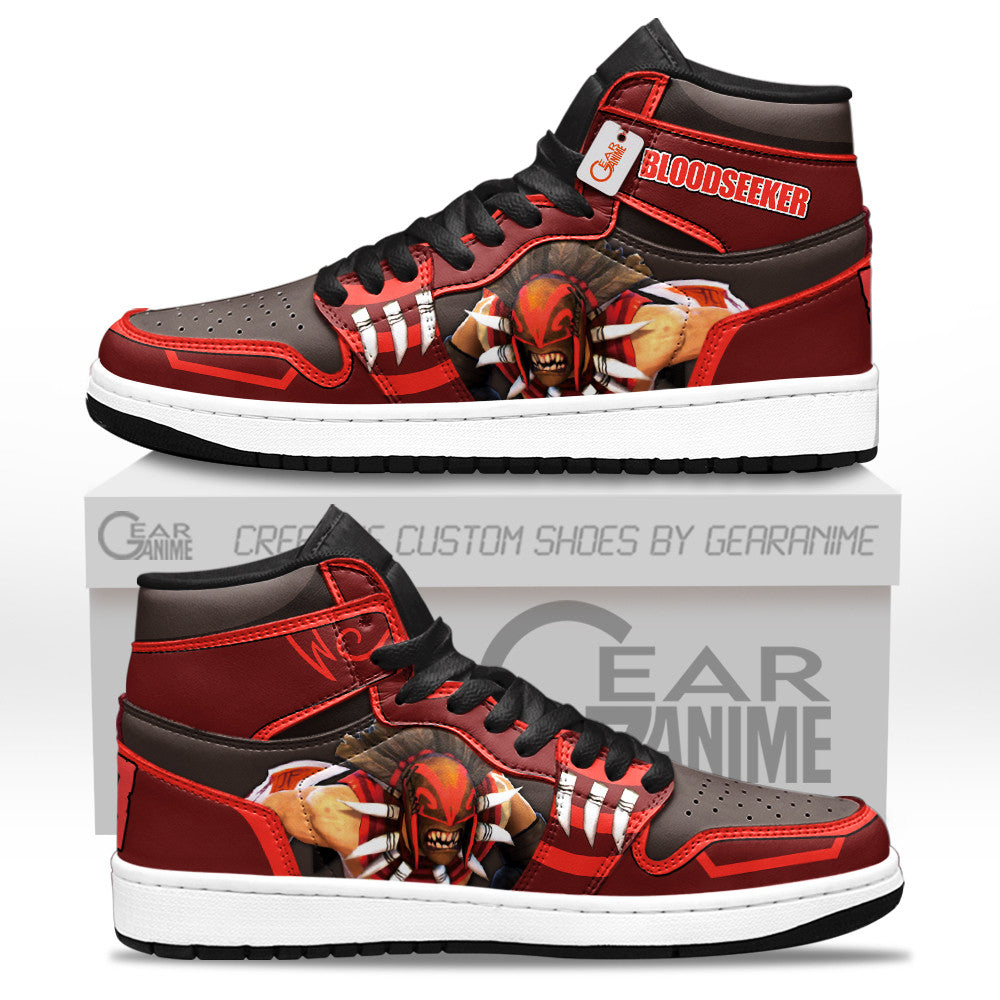 Bloodseeker High-Top Sneakers Custom Personalized Name