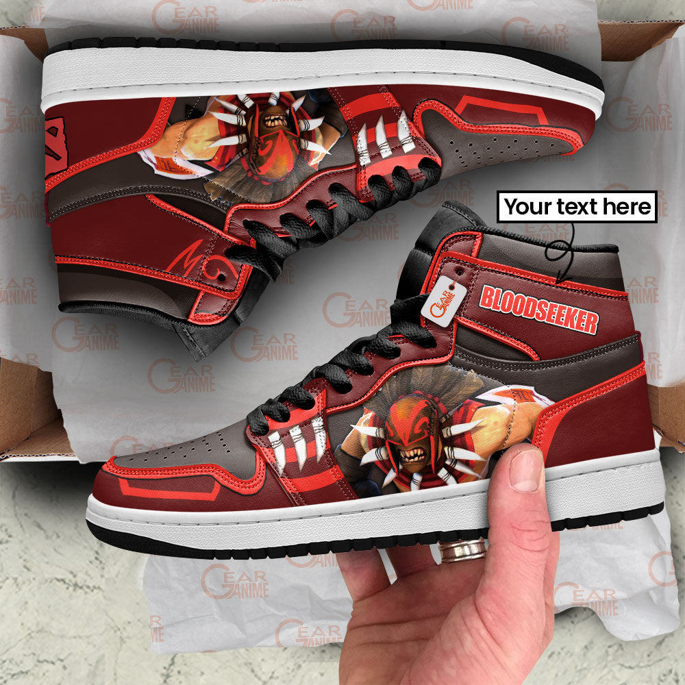 Bloodseeker High-Top Sneakers Custom Personalized Name