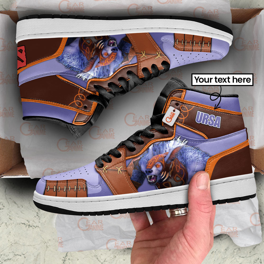 Ursa High-Top Sneakers Custom Personalized Name