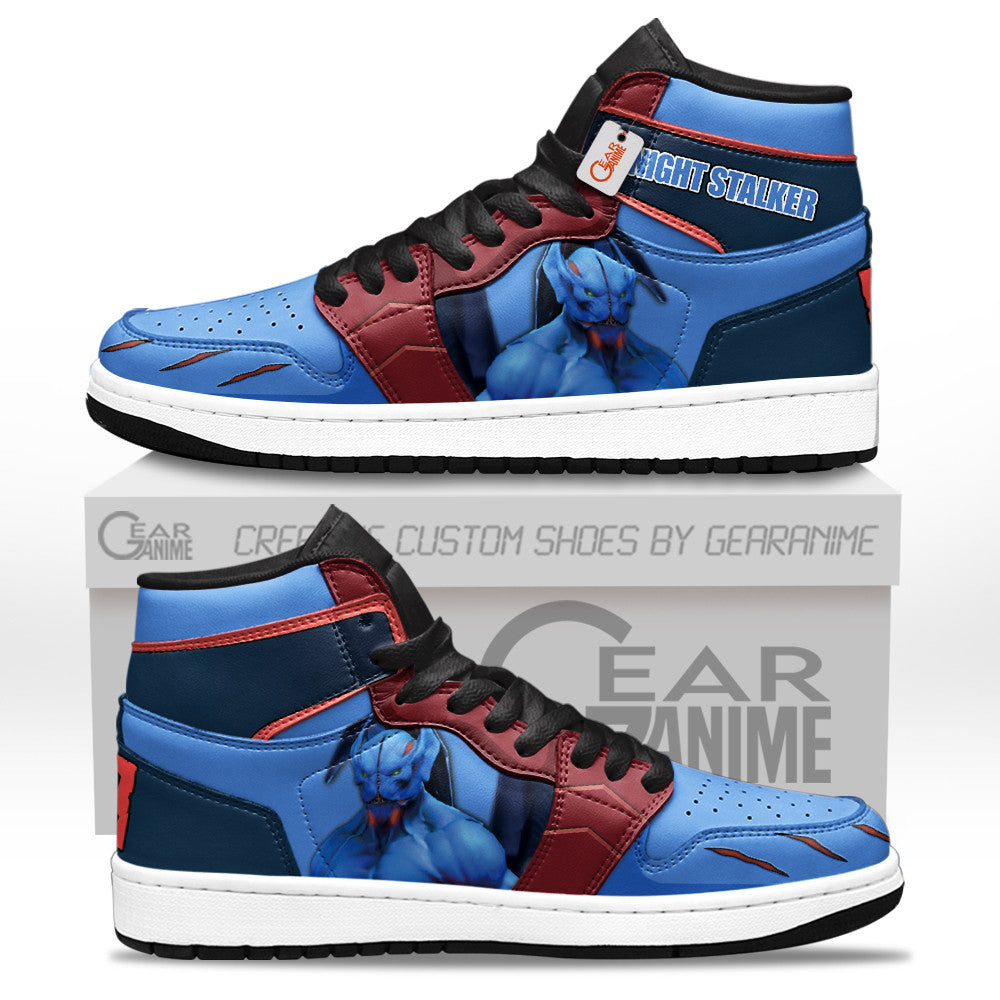 Night Stalker High-Top Sneakers Custom Personalized Name