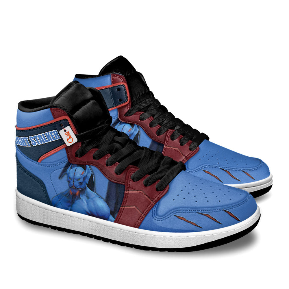 Night Stalker High-Top Sneakers Custom Personalized Name