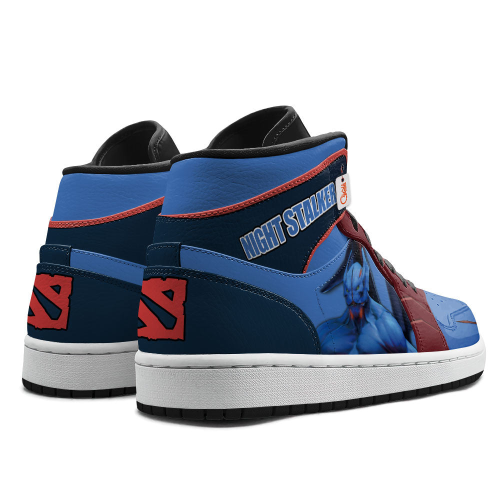 Night Stalker High-Top Sneakers Custom Personalized Name