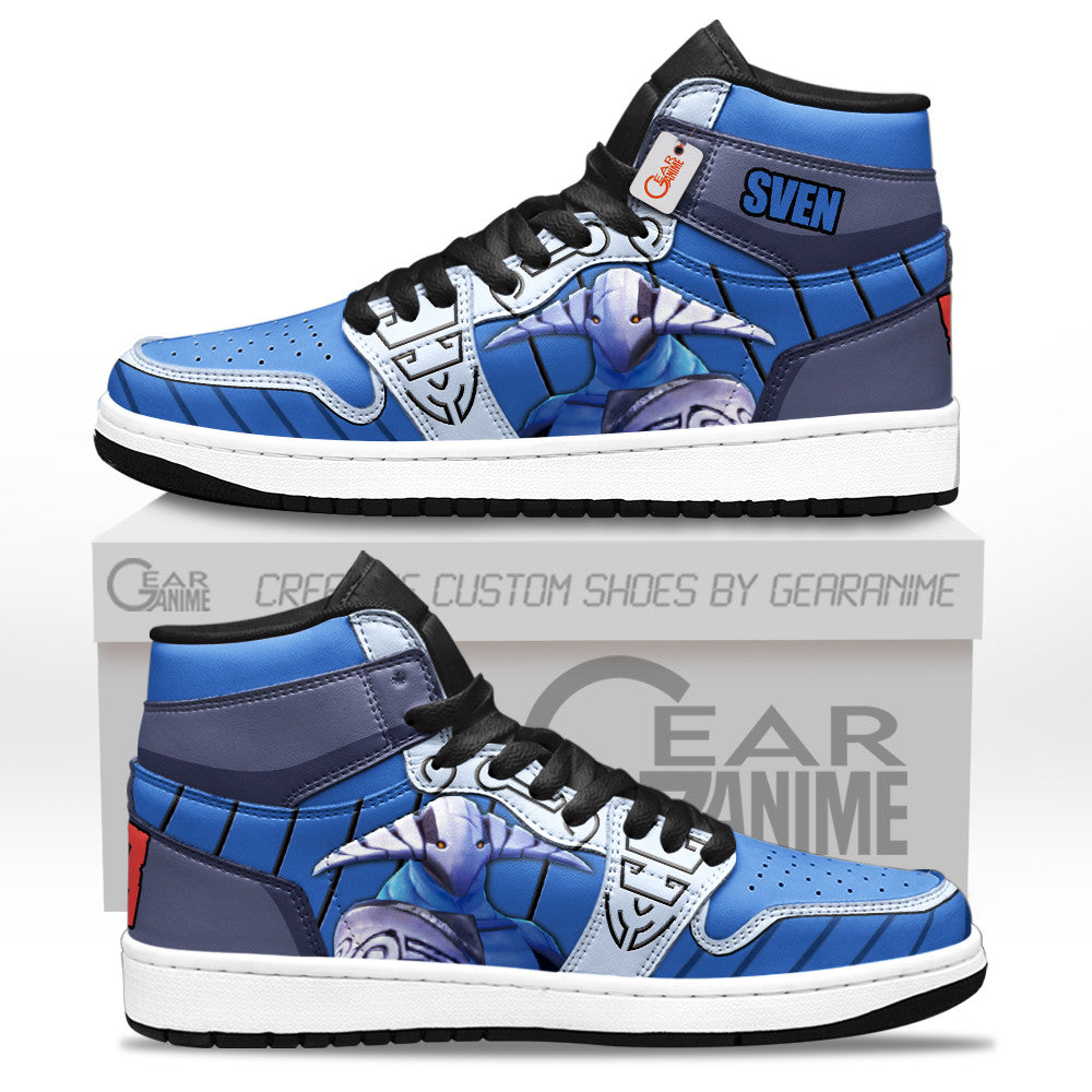 Sven High-Top Sneakers Custom Personalized Name