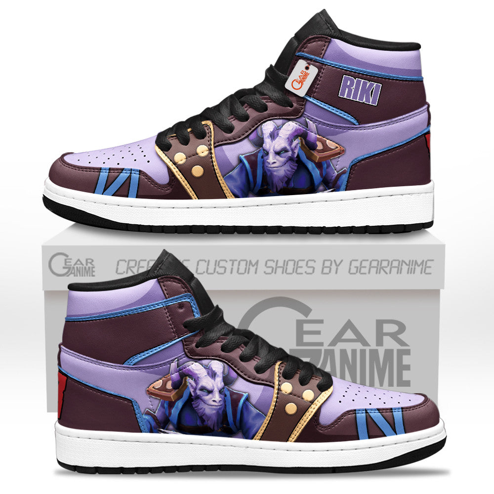 Riki High-Top Sneakers Custom Personalized Name