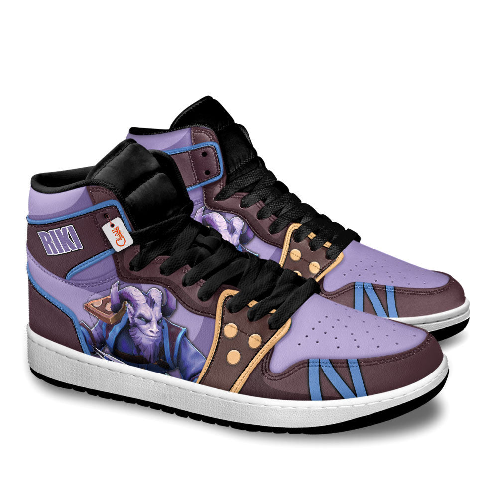 Riki High-Top Sneakers Custom Personalized Name