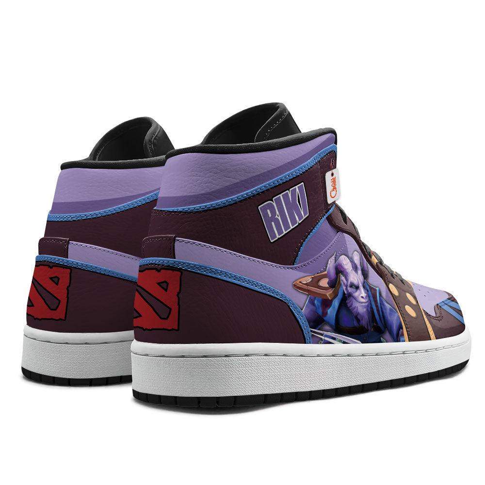 Riki High-Top Sneakers Custom Personalized Name