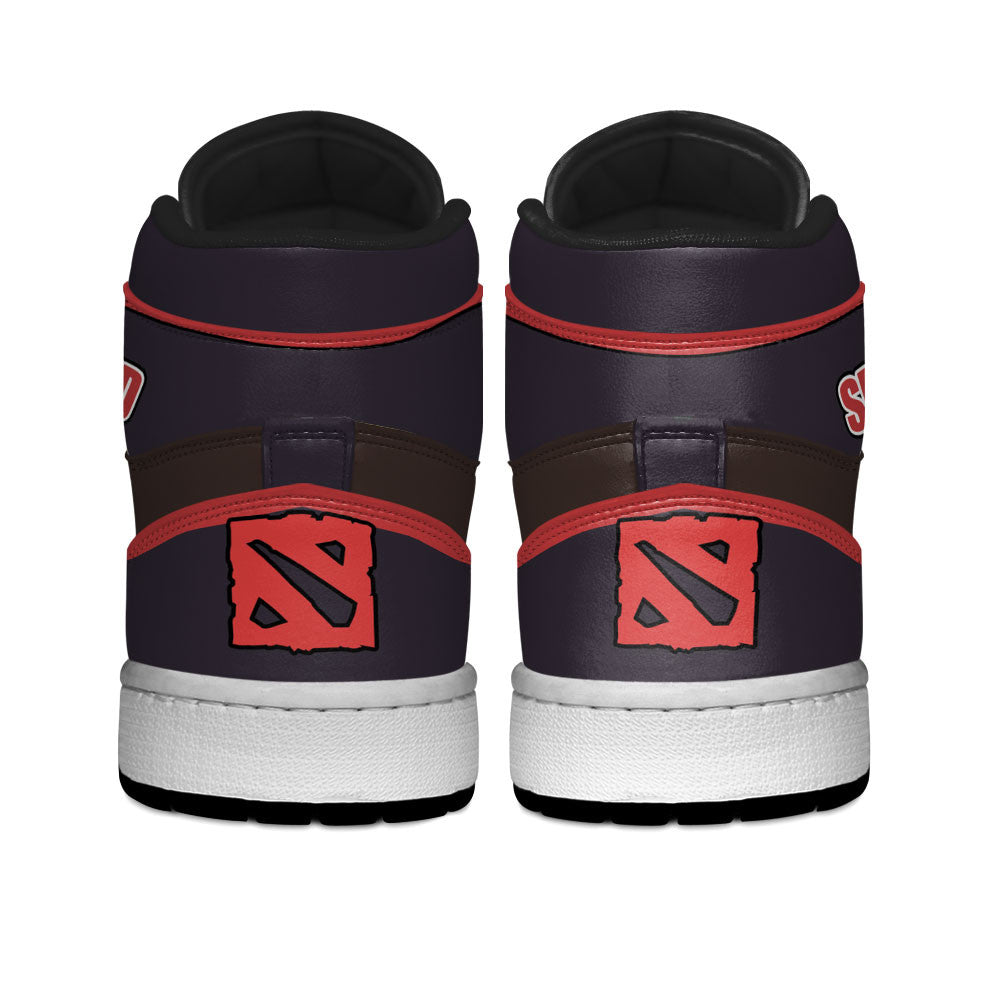 Shadow Fiend High-Top Sneakers Custom Personalized Name