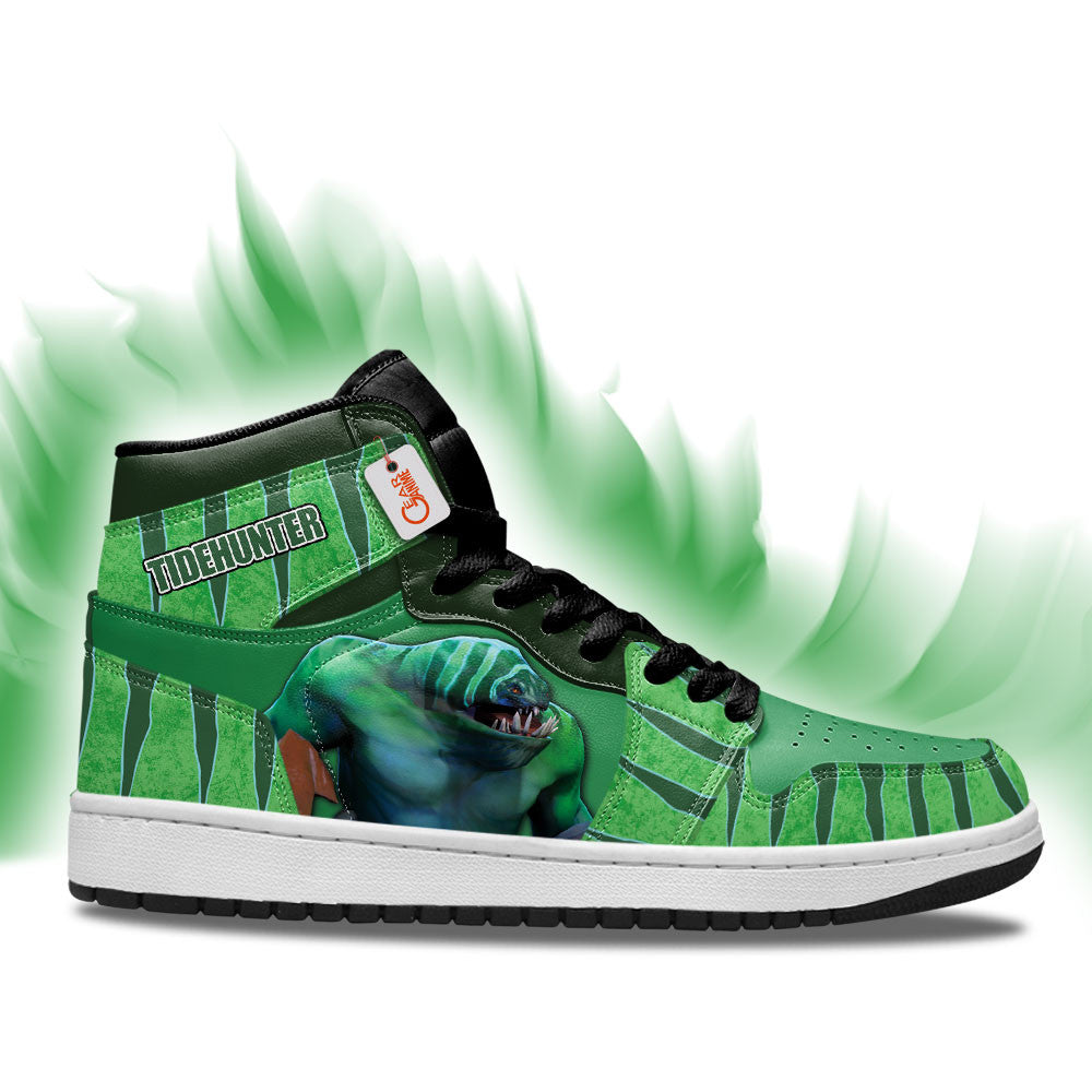 Tidehunter High-Top Sneakers Custom Personalized Name