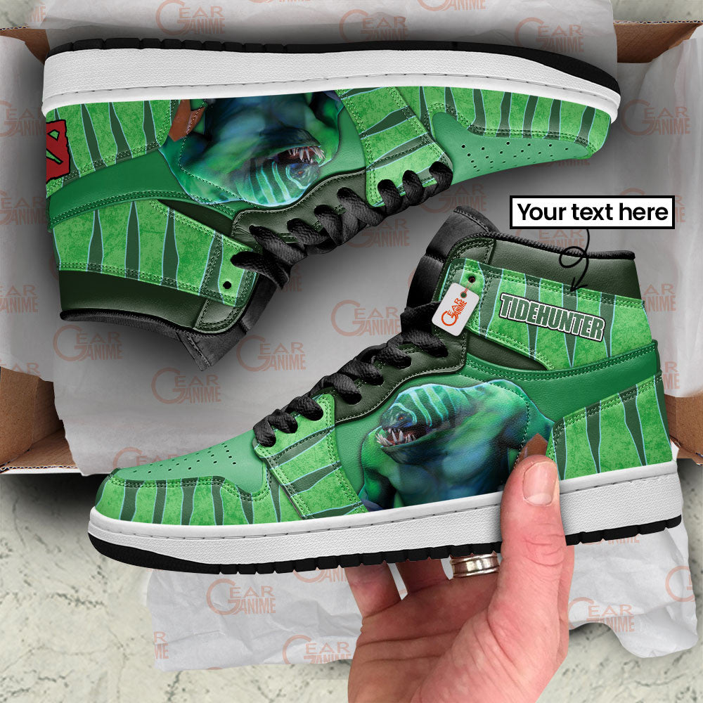 Tidehunter High-Top Sneakers Custom Personalized Name
