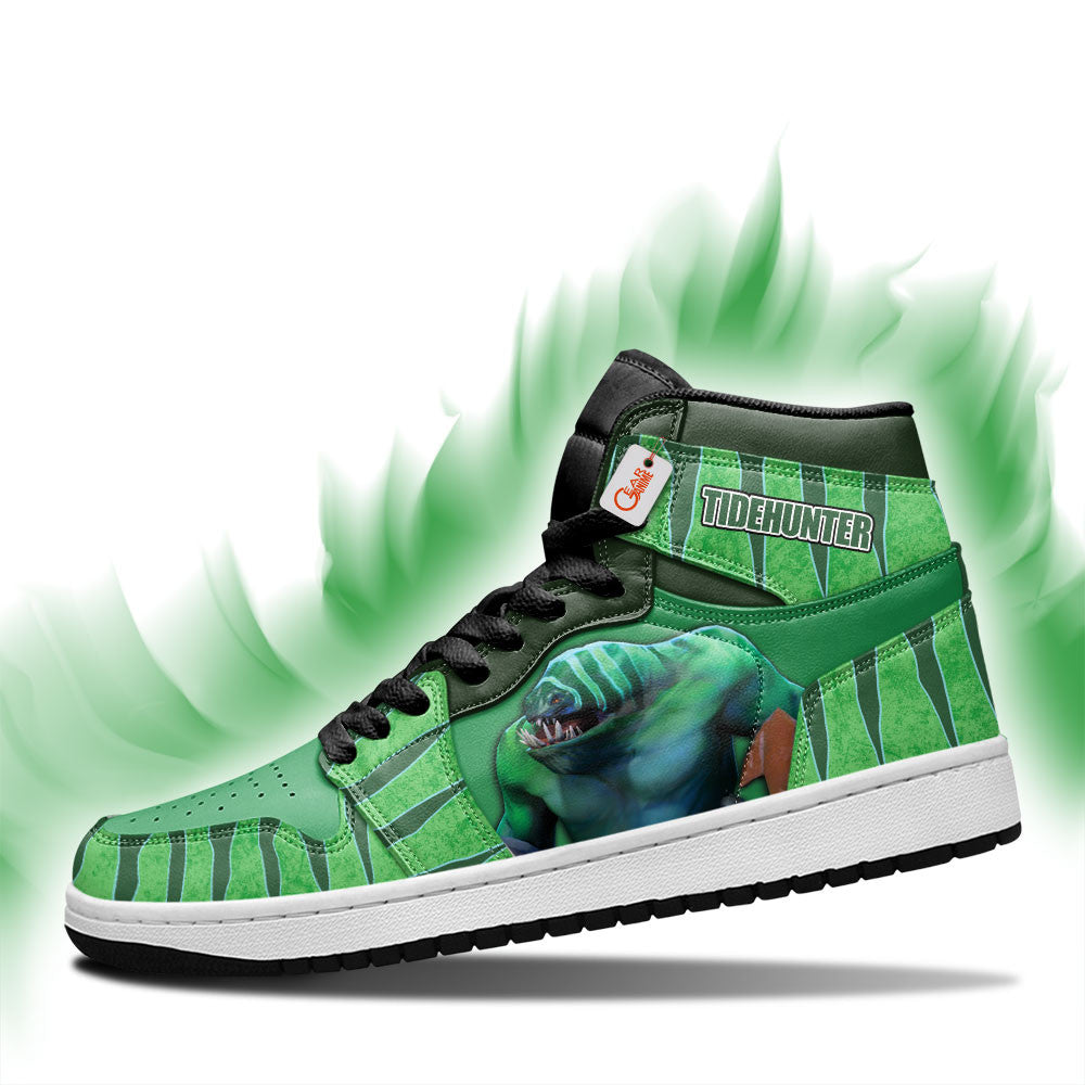 Tidehunter High-Top Sneakers Custom Personalized Name