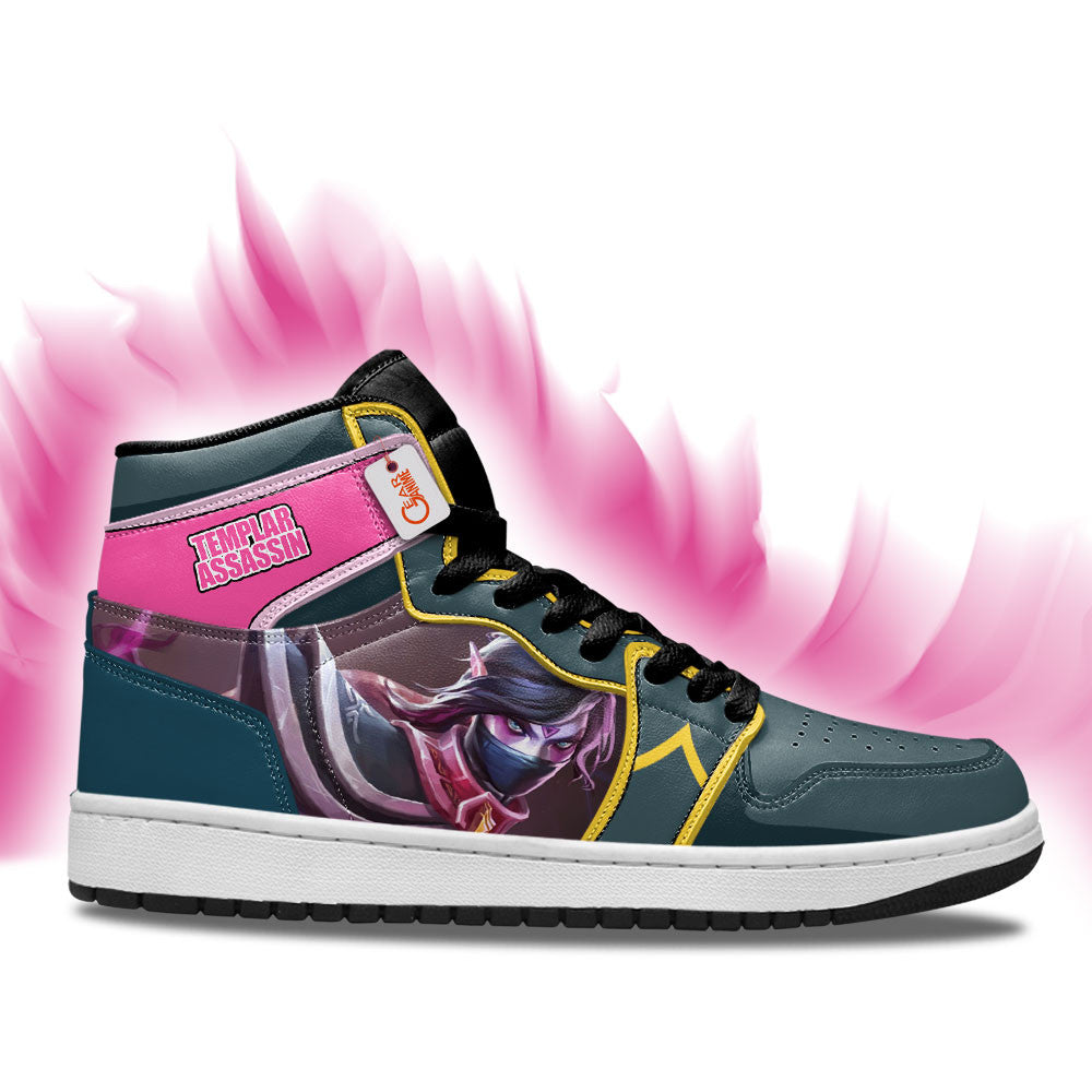 Templar Assassin High-Top Sneakers Custom Personalized Name
