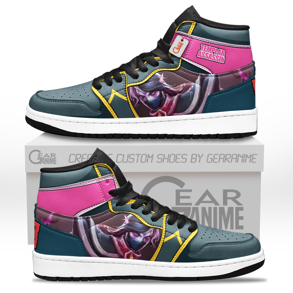 Templar Assassin High-Top Sneakers Custom Personalized Name