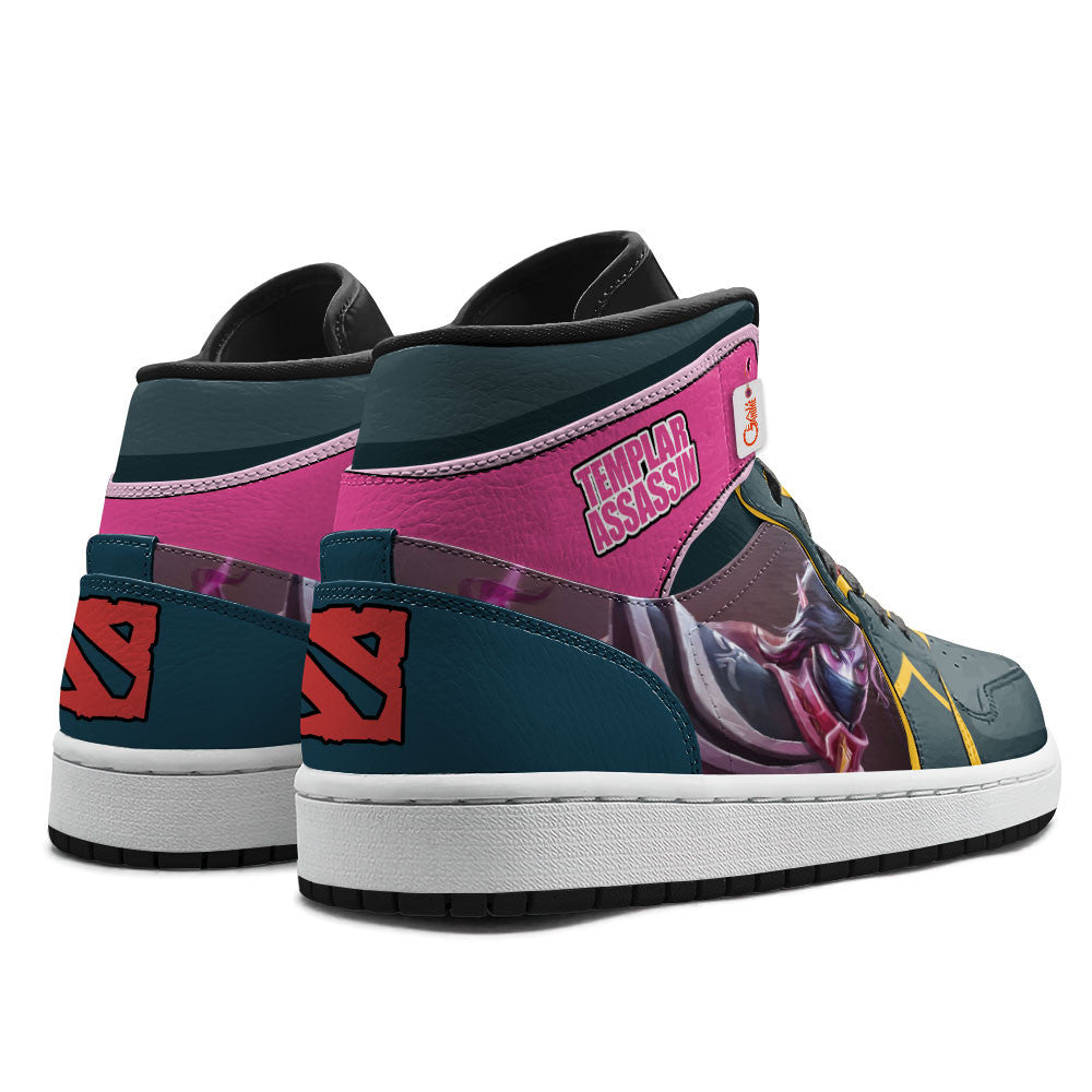 Templar Assassin High-Top Sneakers Custom Personalized Name
