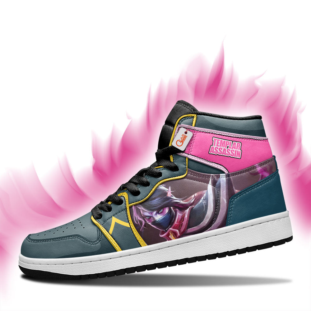 Templar Assassin High-Top Sneakers Custom Personalized Name