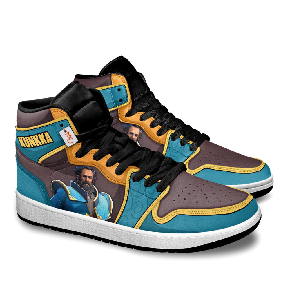 Kunkka High-Top Sneakers Custom Personalized Name