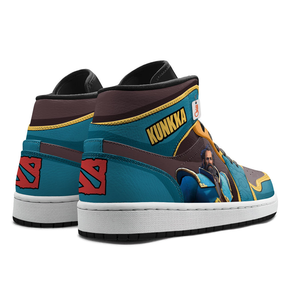 Kunkka High-Top Sneakers Custom Personalized Name