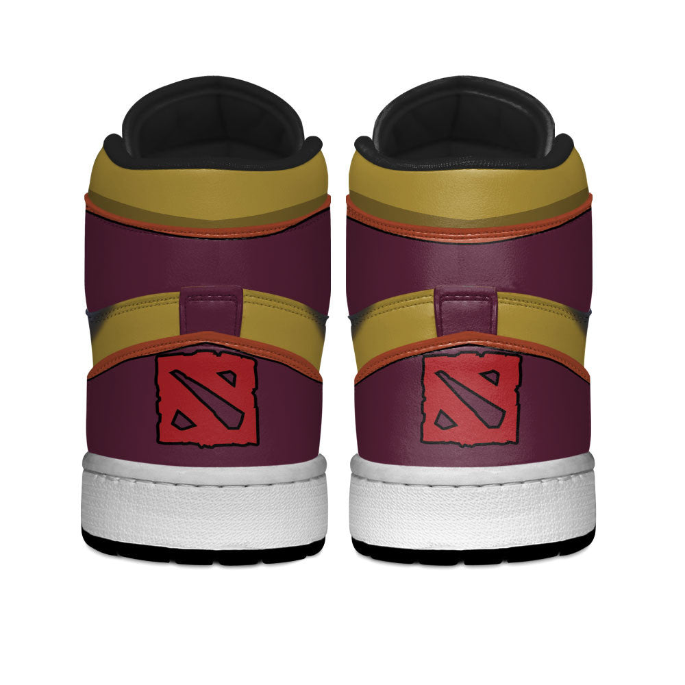 Dark Willow High-Top Sneakers Custom Personalized Name