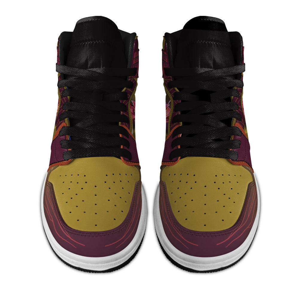 Dark Willow High-Top Sneakers Custom Personalized Name