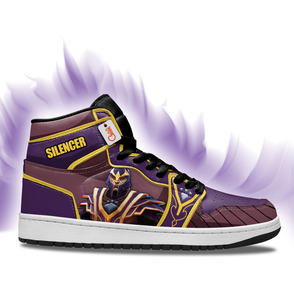 Silencer High-Top Sneakers Custom Personalized Name