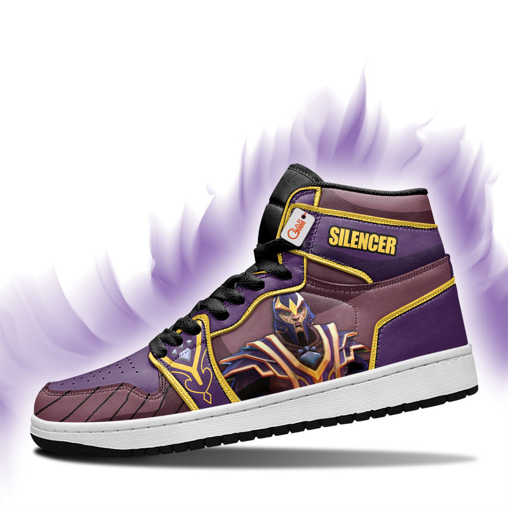 Silencer High-Top Sneakers Custom Personalized Name