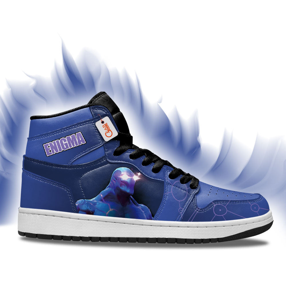 Enigma High-Top Sneakers Custom Personalized Name