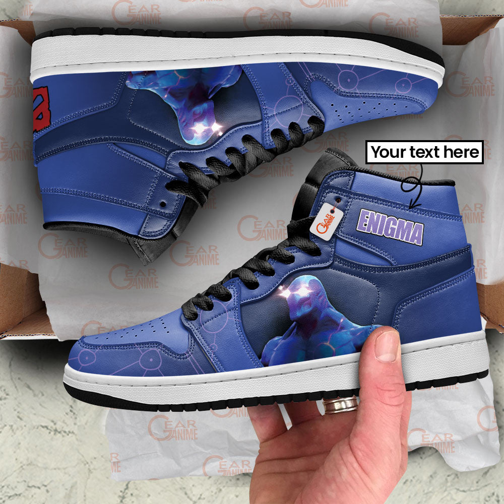 Enigma High-Top Sneakers Custom Personalized Name