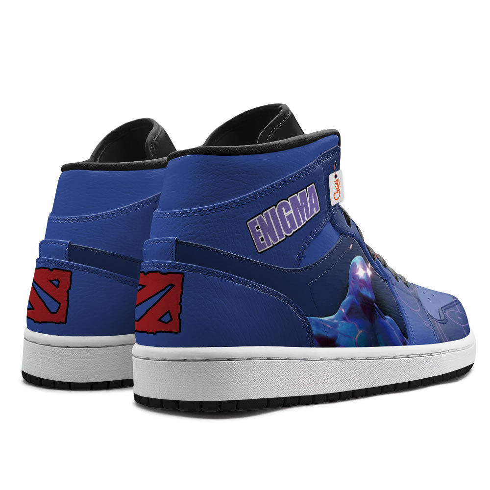 Enigma High-Top Sneakers Custom Personalized Name