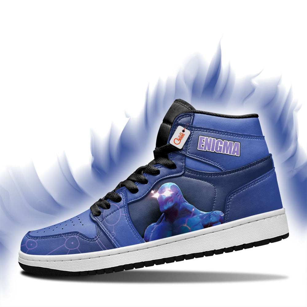 Enigma High-Top Sneakers Custom Personalized Name