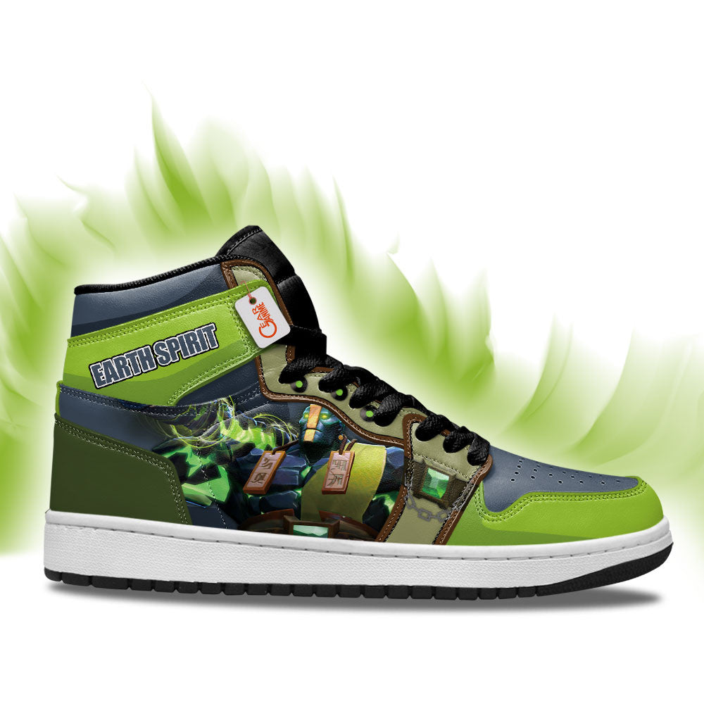Earth Spirit High-Top Sneakers Custom Personalized Name