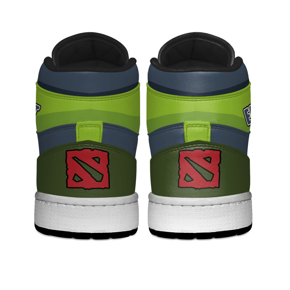 Earth Spirit High-Top Sneakers Custom Personalized Name