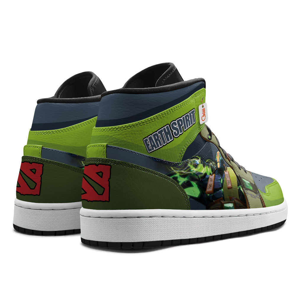 Earth Spirit High-Top Sneakers Custom Personalized Name
