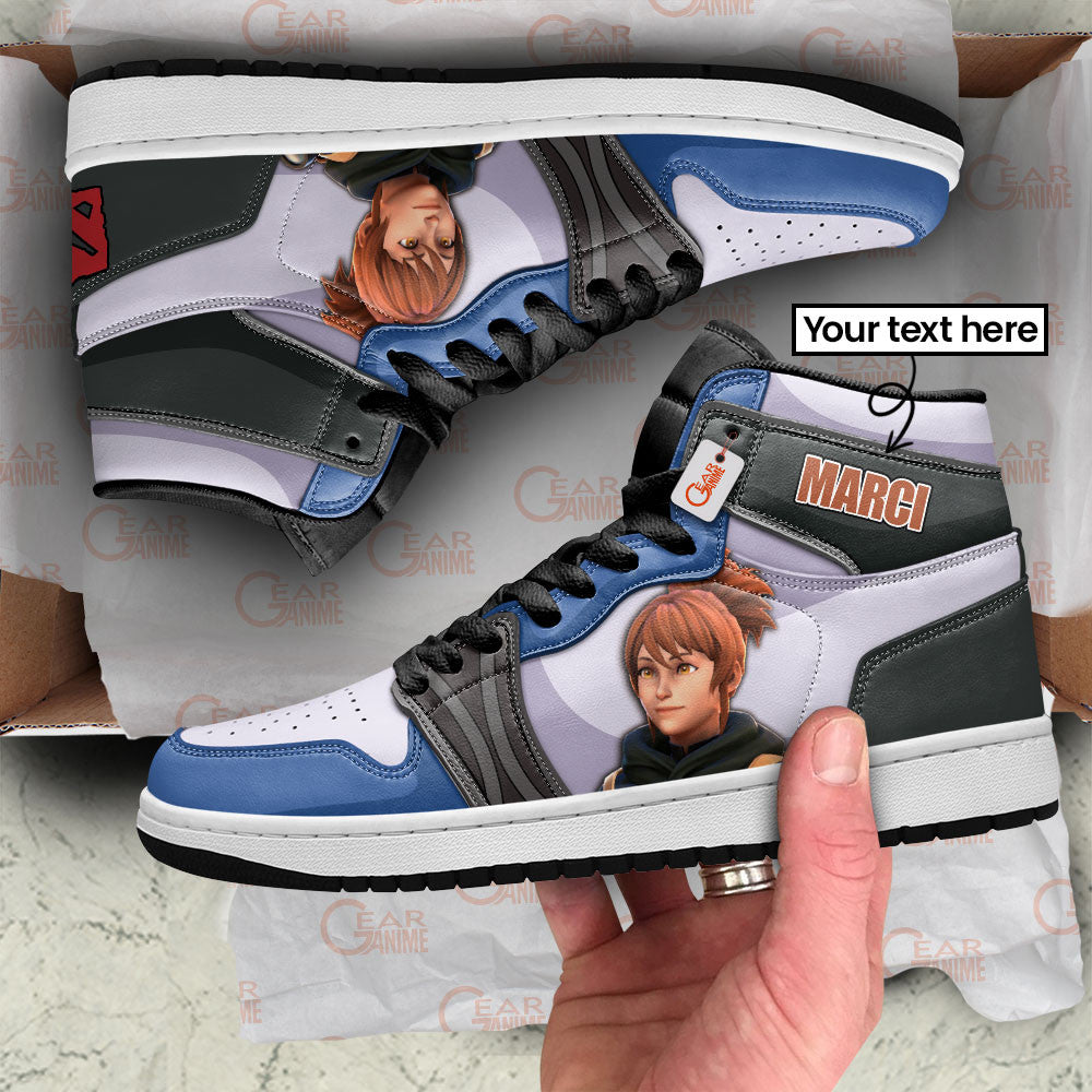 Marci High-Top Sneakers Custom Personalized Name
