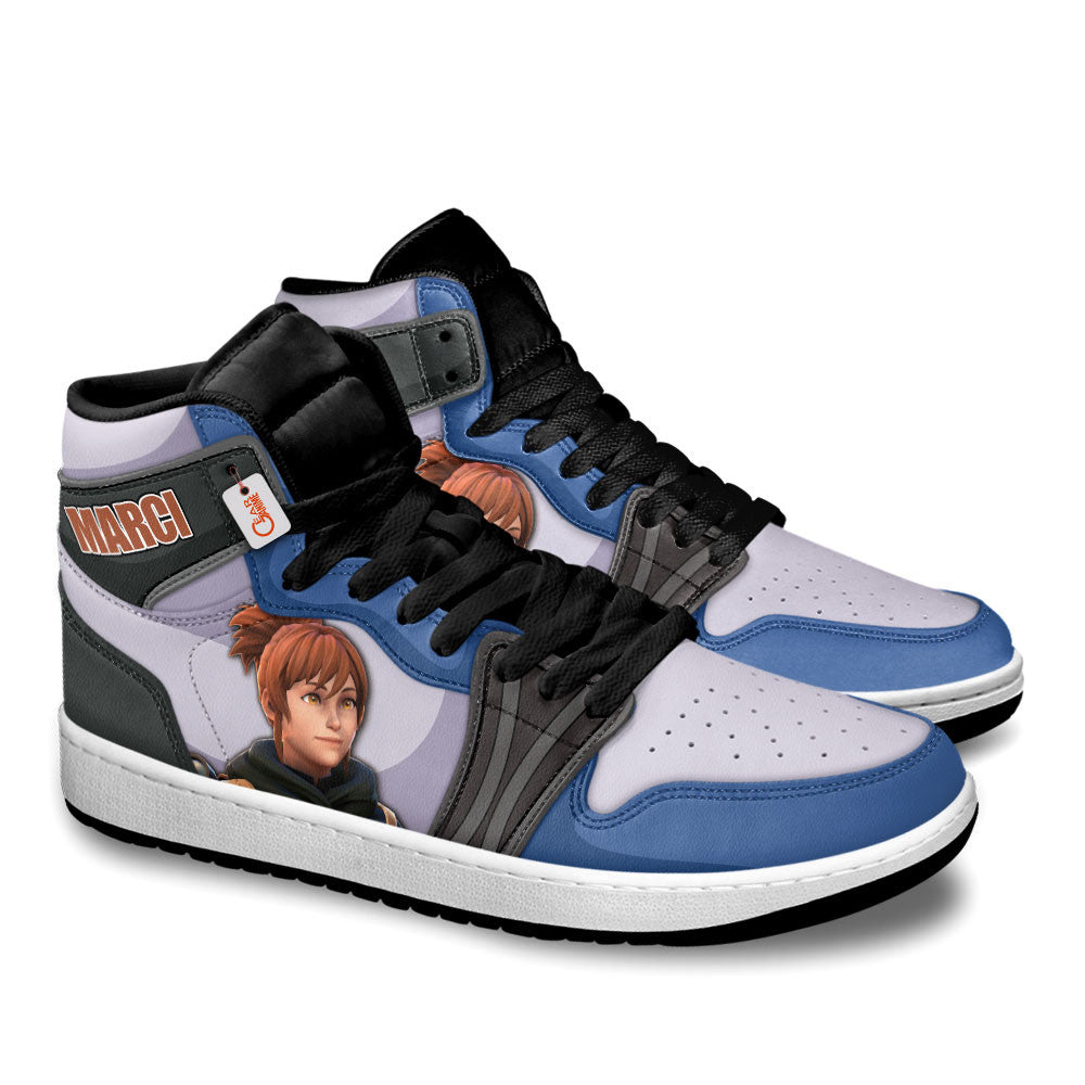 Marci High-Top Sneakers Custom Personalized Name