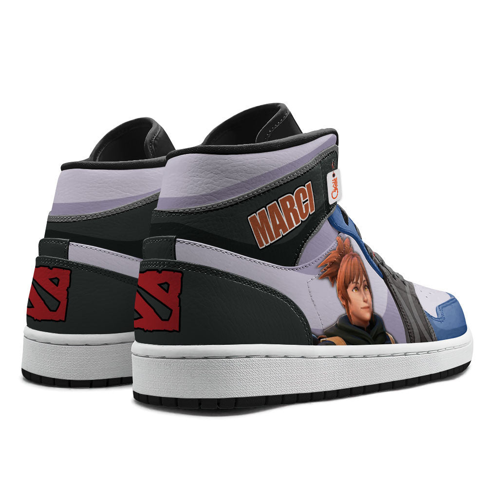 Marci High-Top Sneakers Custom Personalized Name