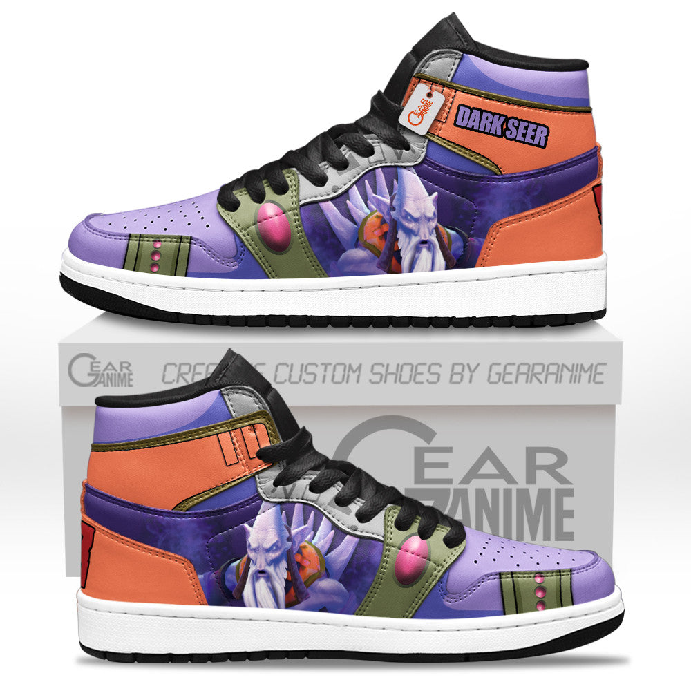 Dark Seer High-Top Sneakers Custom Personalized Name